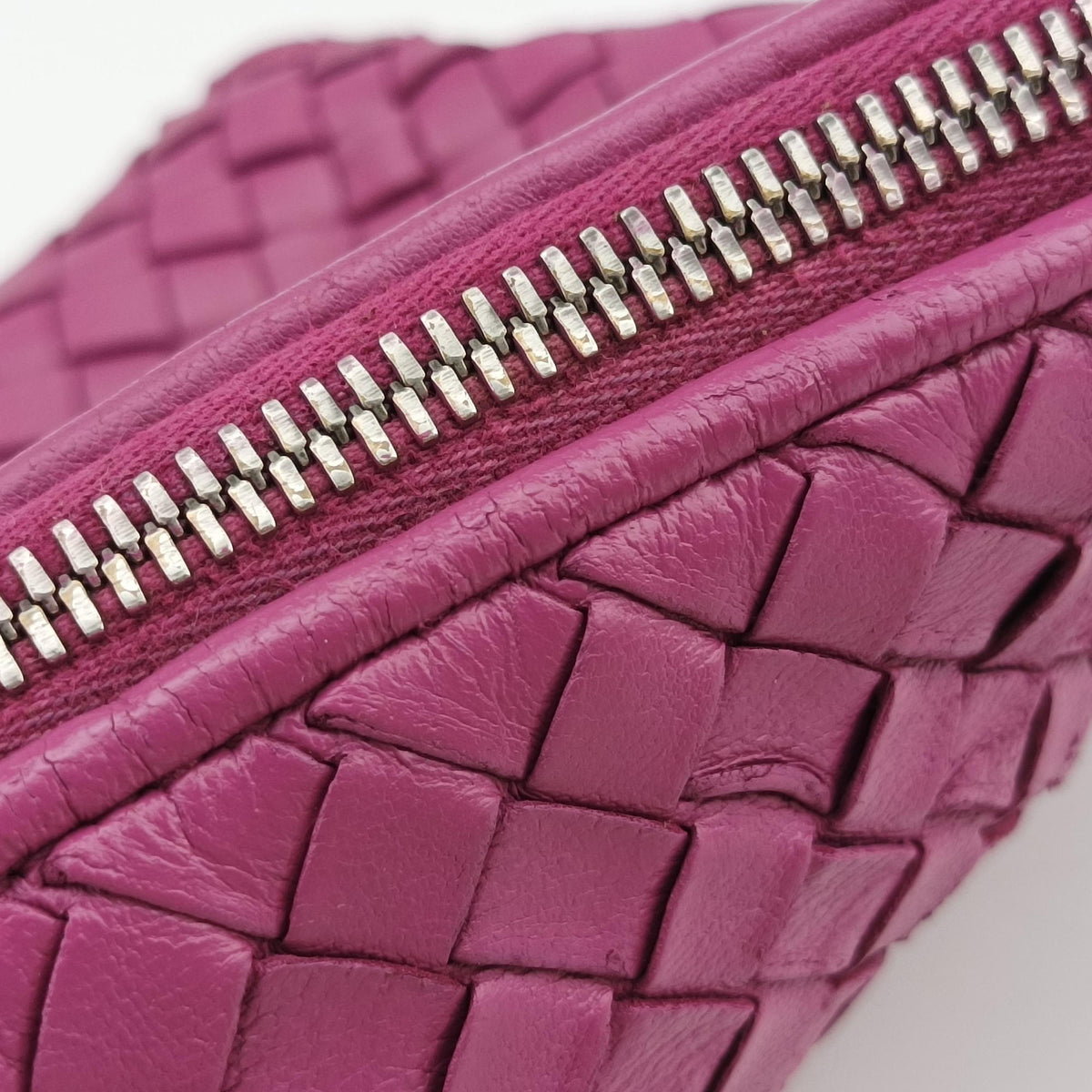 NODINI Intrecciato Purple lambskin B05645986Zノディーニ イントレチャート パープル ラムスキン B05645986Z