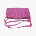 NODINI Intrecciato Purple lambskin B05645986Zノディーニ イントレチャート パープル ラムスキン B05645986Z