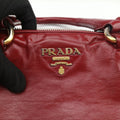 Boston Bag Red Leather BL0821 173ボストンバッグ レッド レザー BL0821 173