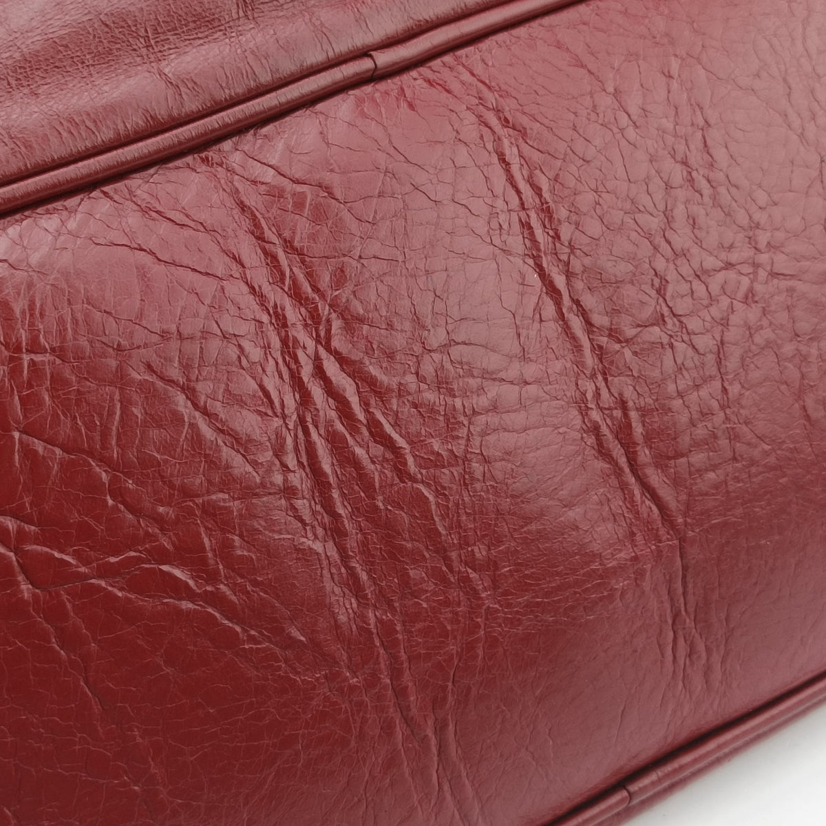 Boston Bag Red Leather BL0821 173ボストンバッグ レッド レザー BL0821 173