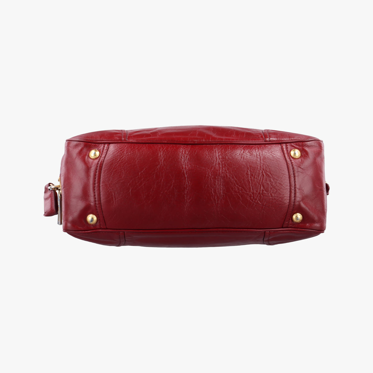 Boston Bag Red Leather BL0821 173ボストンバッグ レッド レザー BL0821 173