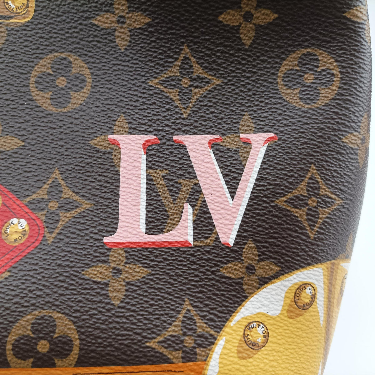 NeoNoe brown×Multicolor Monogram Summer Trunk Canvas M40649 SP0198 IC Chipネオノエ モノグラム/ブラウン×マルチカラー モノグラム サマートランクキャンバス M40649 SP0198 ICチップ