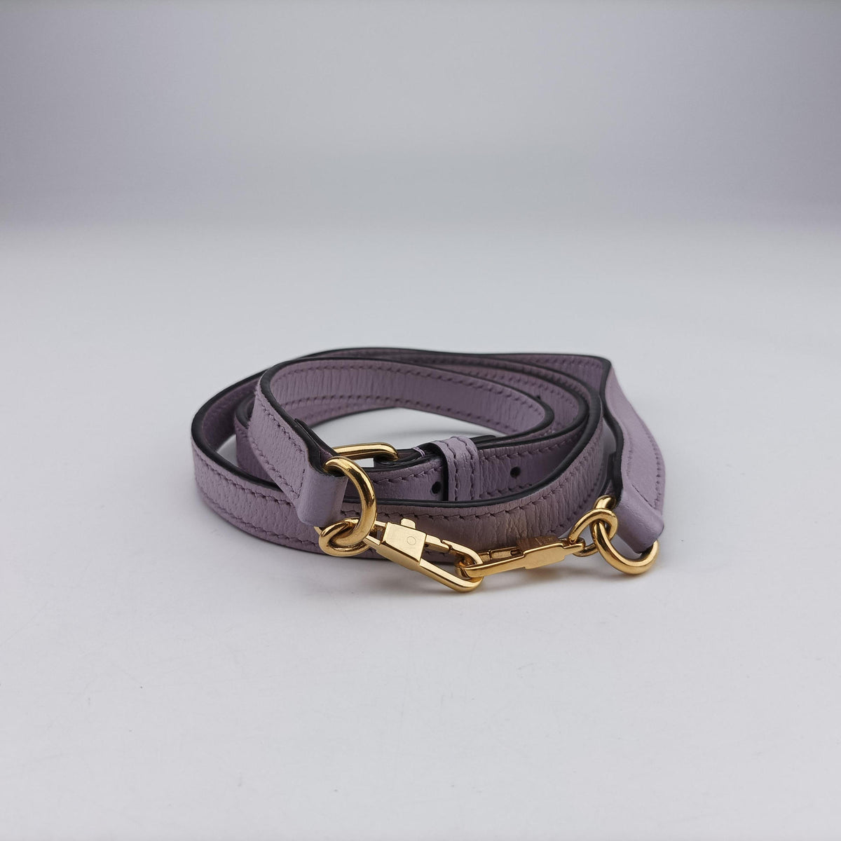 Pre-owned Gucci Jumbo GG Beige×purple canvas×leather 671623 shoulderbag | stylenewstar