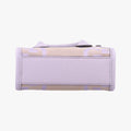Pre-owned Gucci Jumbo GG Beige×purple canvas×leather 671623 shoulderbag | stylenewstar