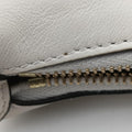 Secondhand Fendi Nano Fendigraphy White Leather 7AS089 clutchbag | stylenewstar