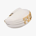 Secondhand Fendi Nano Fendigraphy White Leather 7AS089 clutchbag | stylenewstar