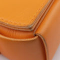Pre-owned Bottega Veneta candy cassette Orange lambskin  shoulderbag | stylenewstar