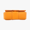 Pre-owned Bottega Veneta candy cassette Orange lambskin  shoulderbag | stylenewstar
