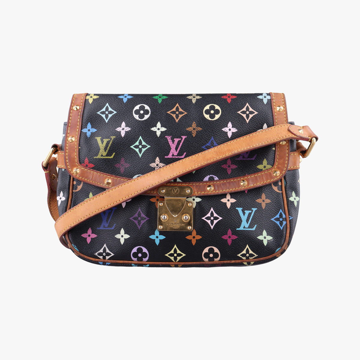 Sologne Noir Monogram Multicolor M92639 Lot number unknownソローニュ ノワール モノグラム マルチカラー M92639 製番不明