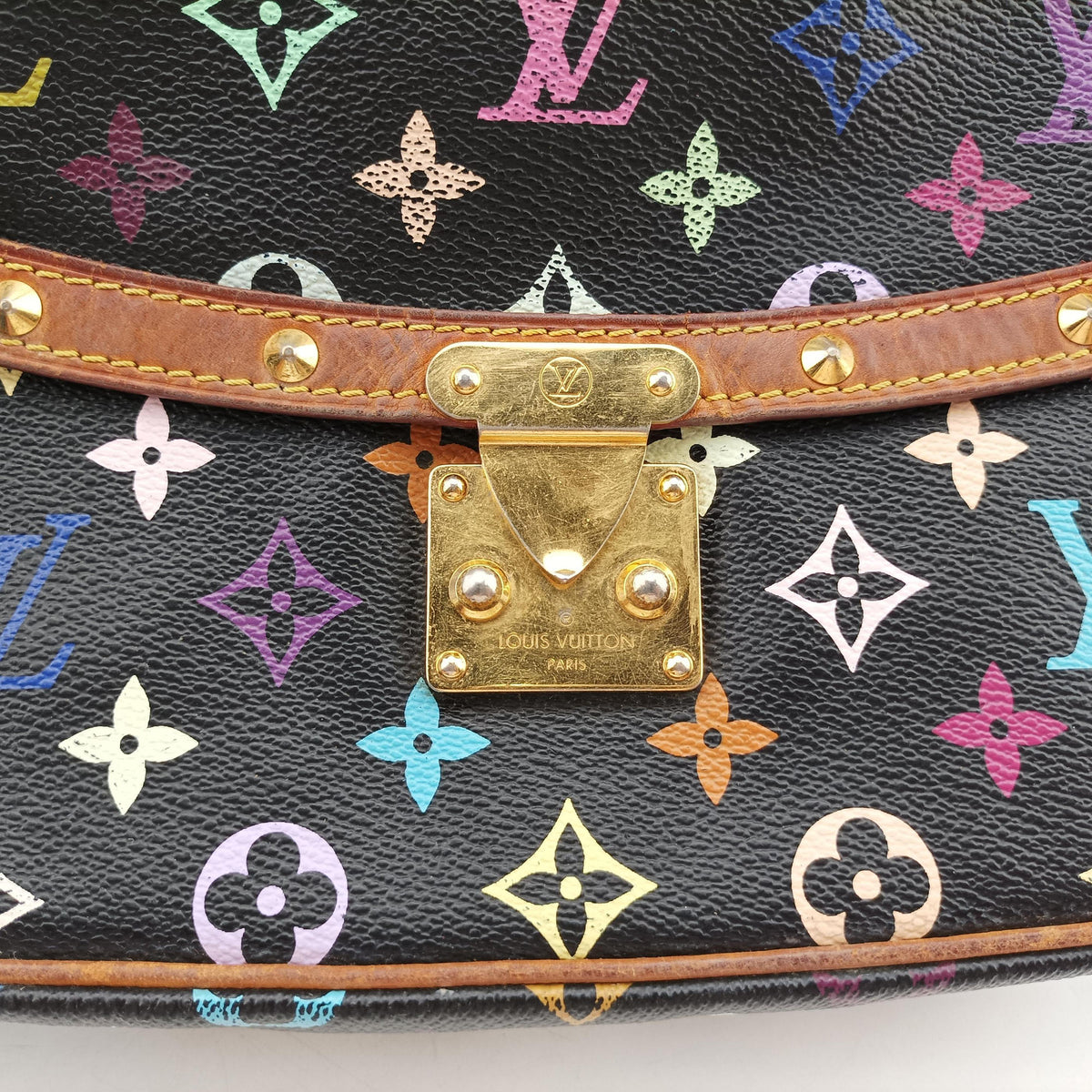 Sologne Noir Monogram Multicolor M92639 Lot number unknownソローニュ ノワール モノグラム マルチカラー M92639 製番不明