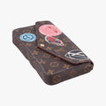 Pre-owned Louis Vuitton Felicie Pochette Brown×Multicolor Monogram Canvas M62145 shoulderbag | stylenewstar