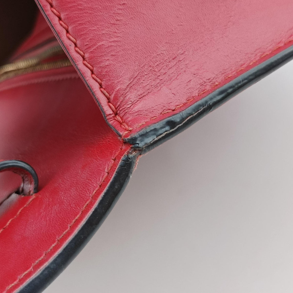 Sylvie Red Leather 431665 D023100035シルヴィ レッド レザー 431665 D023100035
