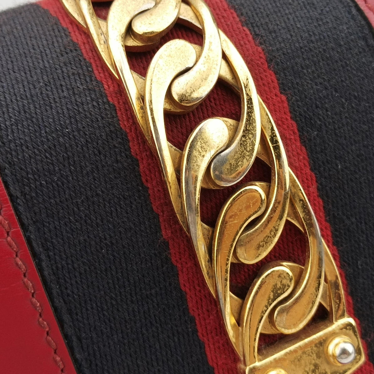Sylvie Red Leather 431665 D023100035シルヴィ レッド レザー 431665 D023100035