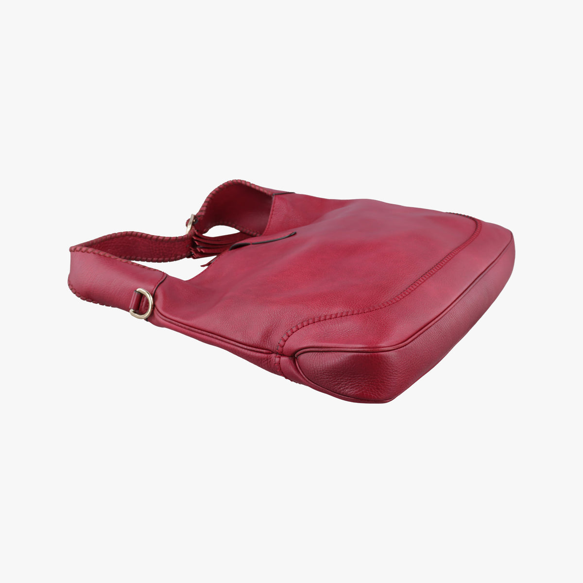 Pre-owned Gucci New Jackie Red Leather 246907 shoulderbag | stylenewstar