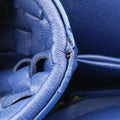 Pre-owned Bottega Veneta Intrecciato Olimpia Blue lambskin  shoulderbag | stylenewstar