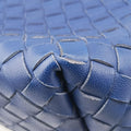 Pre-owned Bottega Veneta Intrecciato Olimpia Blue lambskin  shoulderbag | stylenewstar