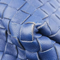 Pre-owned Bottega Veneta Intrecciato Olimpia Blue lambskin  shoulderbag | stylenewstar