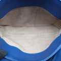 Pre-owned Bottega Veneta Intrecciato Olimpia Blue lambskin  shoulderbag | stylenewstar