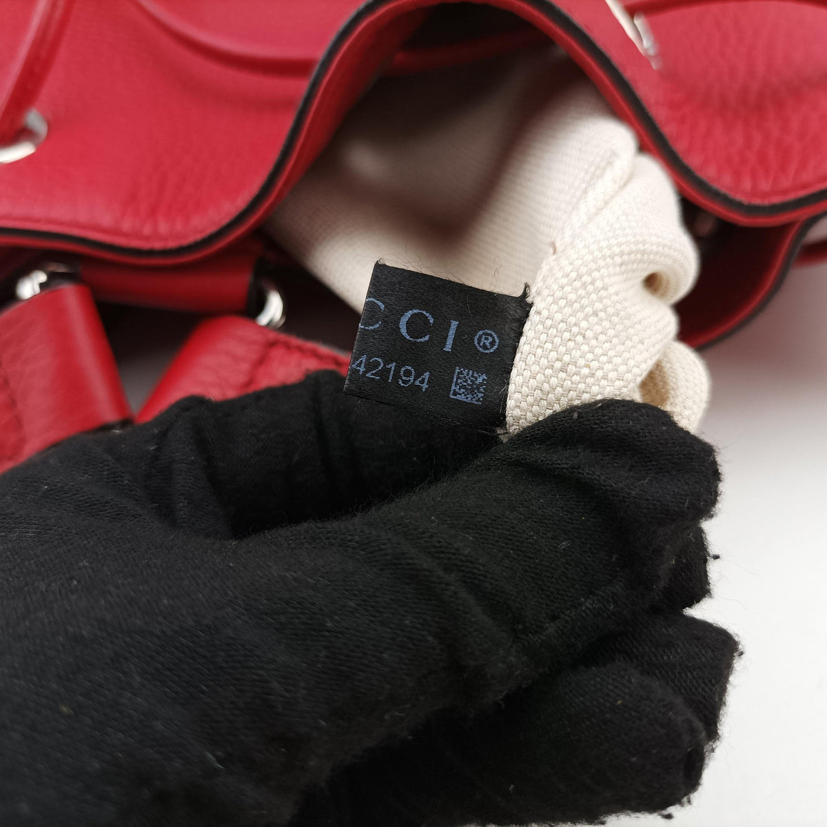 Vintage Gucci Soho Red Leather 368588 backpack/rucksack | stylenewstar