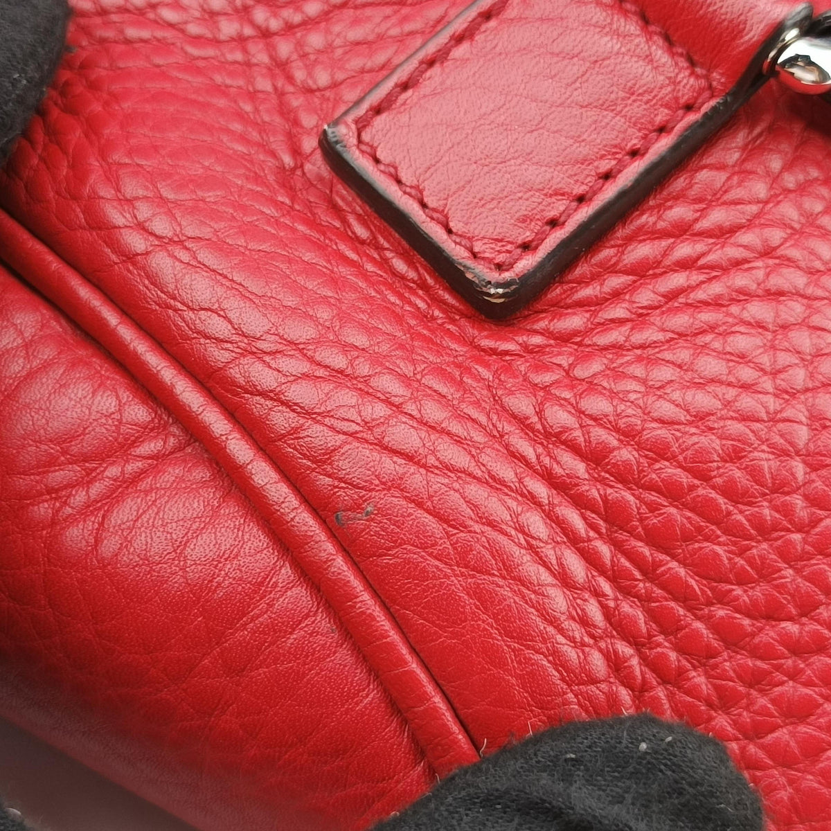 Vintage Gucci Soho Red Leather 368588 backpack/rucksack | stylenewstar