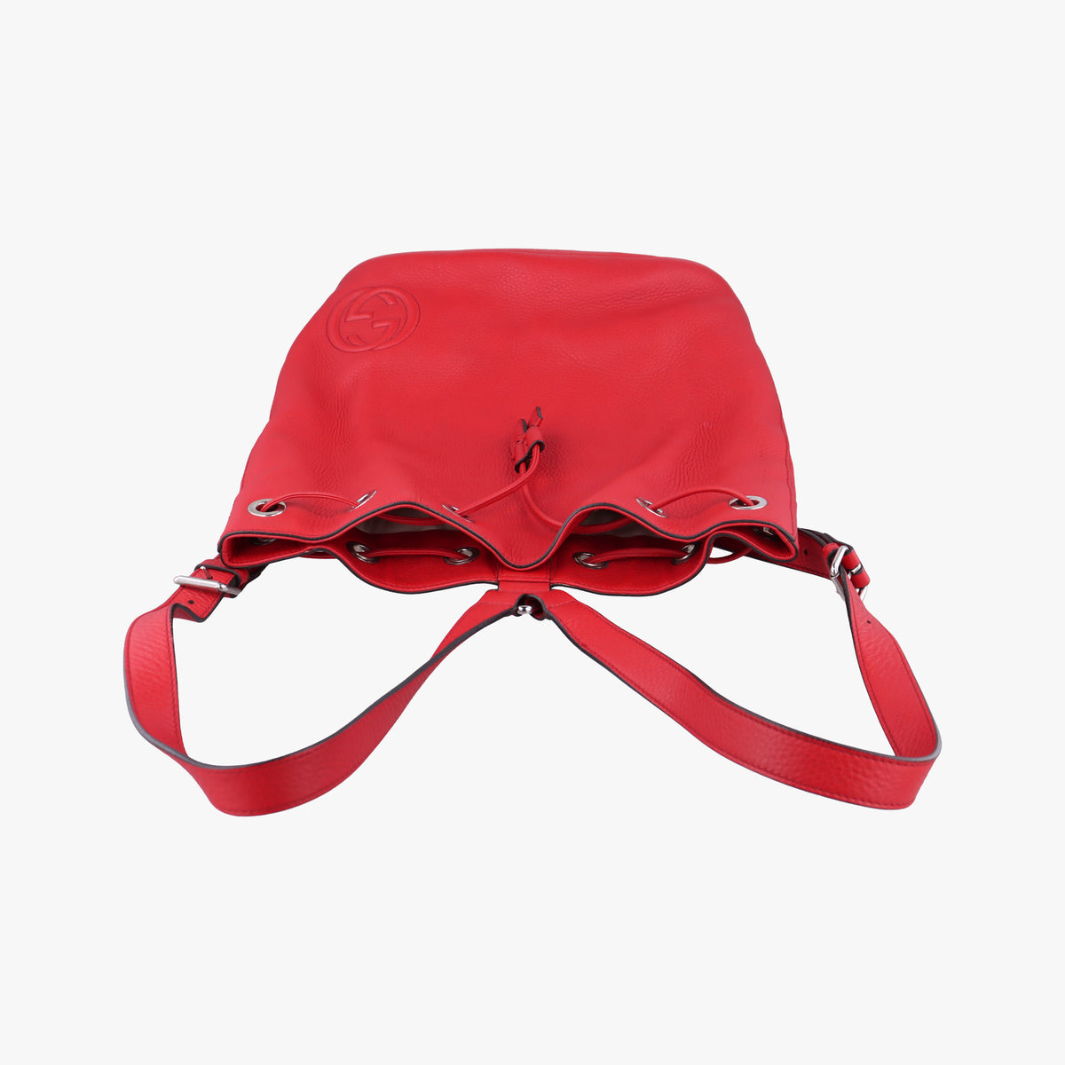 Vintage Gucci Soho Red Leather 368588 backpack/rucksack | stylenewstar