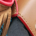 Pre-owned Christian Louboutin Sweet Charity Brown Leather  shoulderbag | stylenewstar
