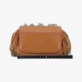Pre-owned Christian Louboutin Sweet Charity Brown Leather  shoulderbag | stylenewstar