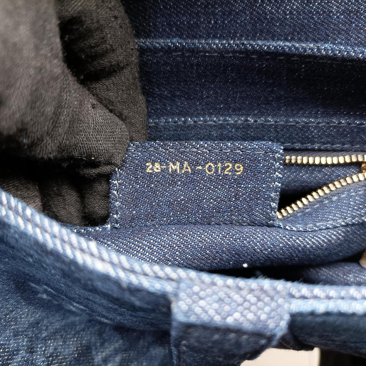 Pre-owned Christian Dior Saddle Blue denim  handbag | stylenewstar