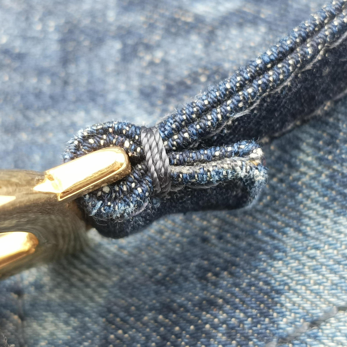 Pre-owned Christian Dior Saddle Blue denim  handbag | stylenewstar