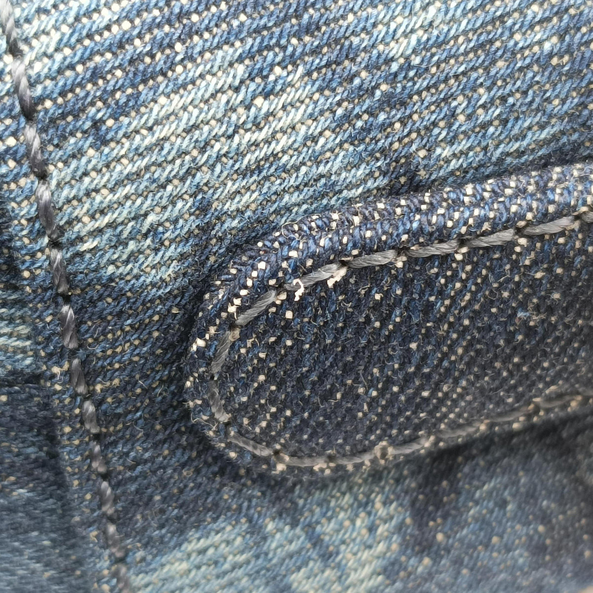 Pre-owned Christian Dior Saddle Blue denim  handbag | stylenewstar