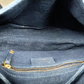 Pre-owned Christian Dior Saddle Blue denim  handbag | stylenewstar