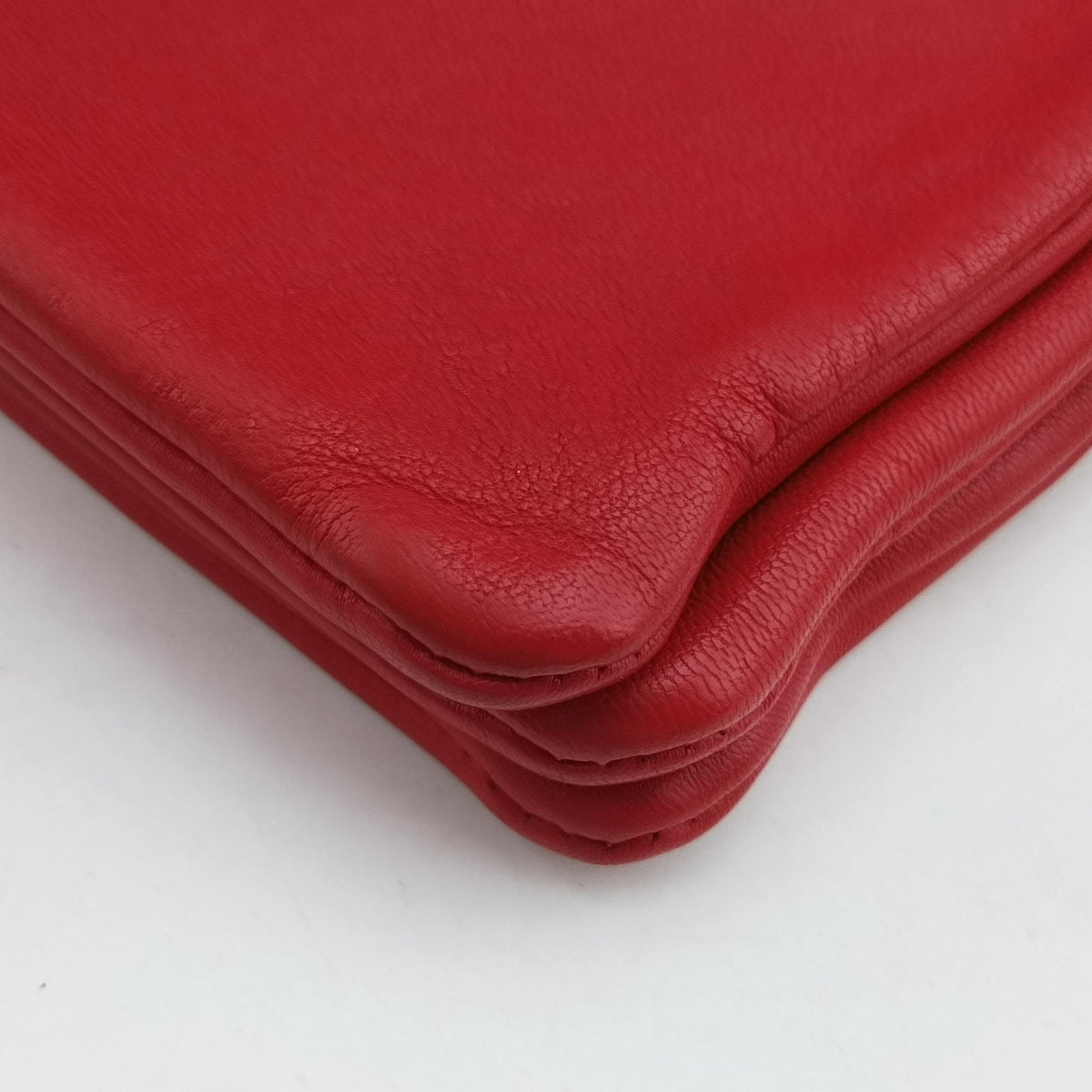 TRIO Red Lambskin F-MM-0142トリオ レッド ラムスキン F-MM-0142