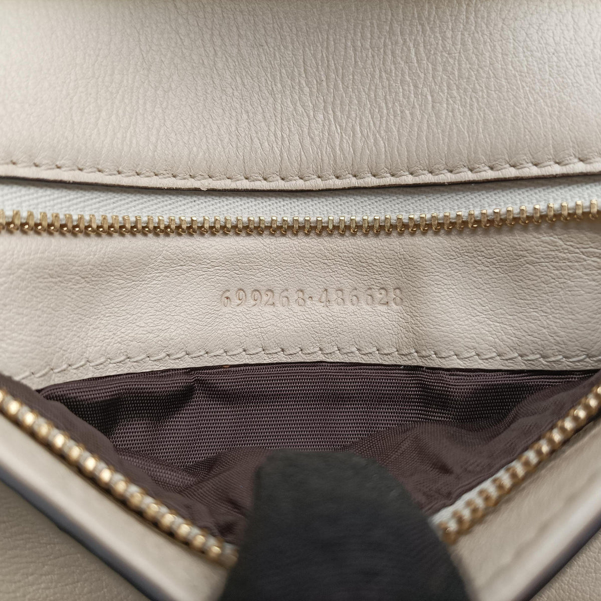 Blondie Chain White Leather 699268 D038033454ブロンディ チェーン ホワイト レザー 699268 D038033454