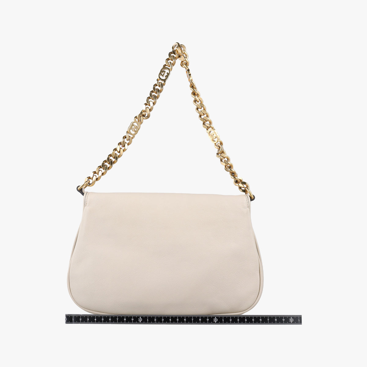 Blondie Chain White Leather 699268 D038033454ブロンディ チェーン ホワイト レザー 699268 D038033454