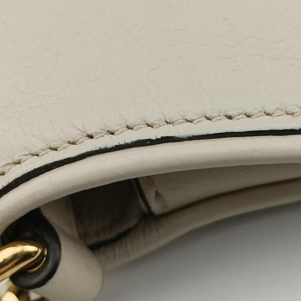 Blondie Chain White Leather 699268 D038033454ブロンディ チェーン ホワイト レザー 699268 D038033454