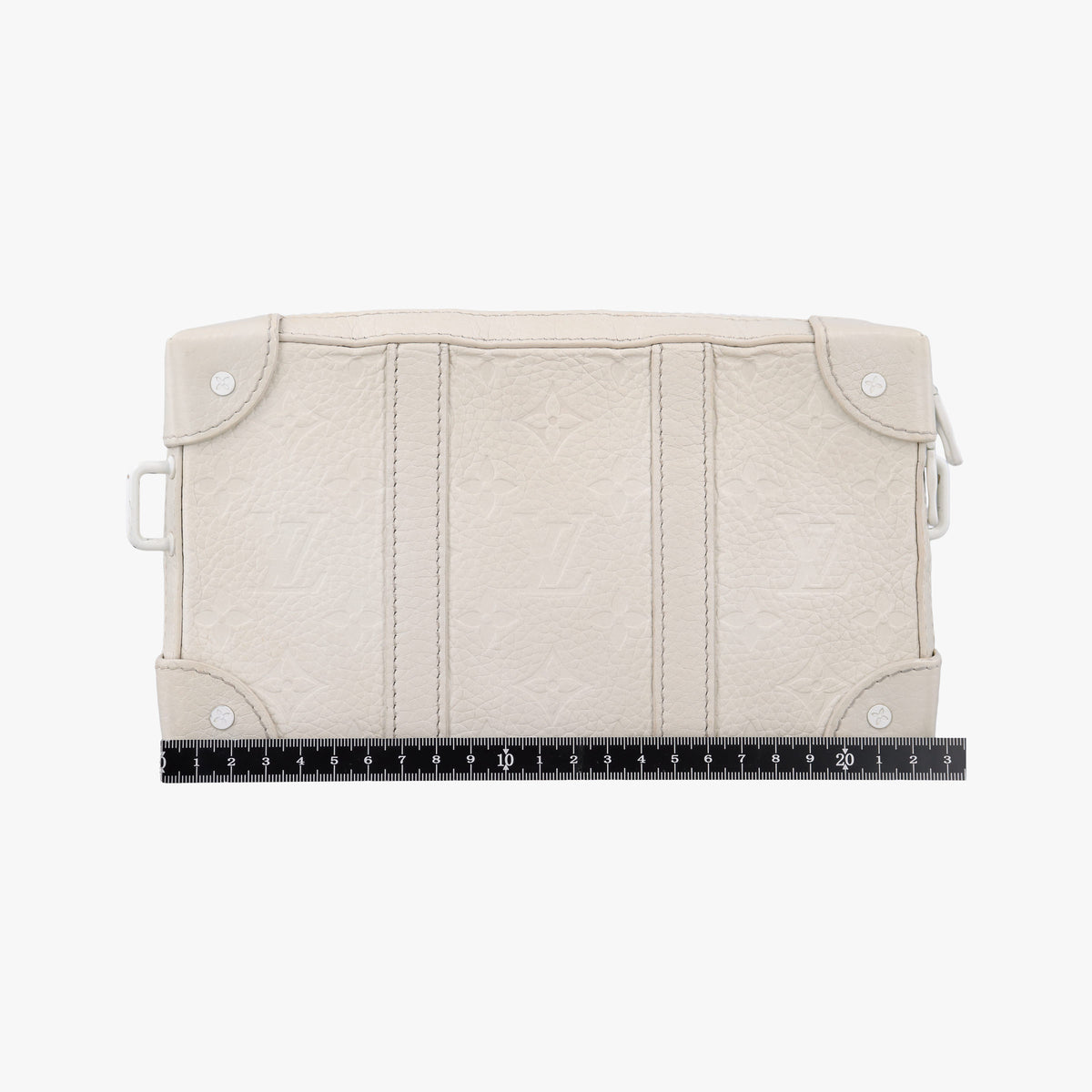 Secondhand Louis Vuitton Soft Trunk LV Friends White x Multicolor Monogram Taurillon M80146 shoulderbag | stylenewstar