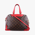 RETIRO PM brown×COQUELICOT Monogram Canvas×calf leather M50057 DR4164レティーロPM モノグラム/ブラウン×コクリコ モノグラムキャンバス×カーフレザー M50057 DR4164