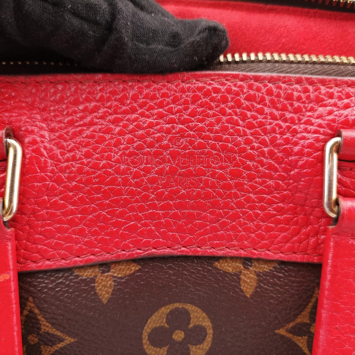 RETIRO PM brown×COQUELICOT Monogram Canvas×calf leather M50057 DR4164レティーロPM モノグラム/ブラウン×コクリコ モノグラムキャンバス×カーフレザー M50057 DR4164