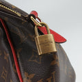 RETIRO PM brown×COQUELICOT Monogram Canvas×calf leather M50057 DR4164レティーロPM モノグラム/ブラウン×コクリコ モノグラムキャンバス×カーフレザー M50057 DR4164