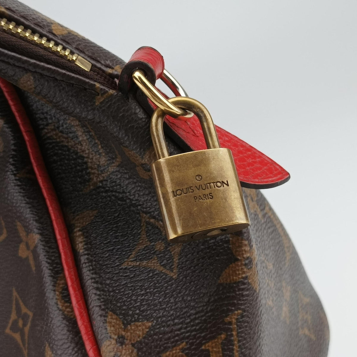 RETIRO PM brown×COQUELICOT Monogram Canvas×calf leather M50057 DR4164レティーロPM モノグラム/ブラウン×コクリコ モノグラムキャンバス×カーフレザー M50057 DR4164