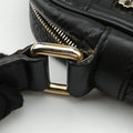 Pre-owned Gucci Guccissima Messenger Black Leather 201448 shoulderbag | stylenewstar