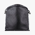 Pre-owned Gucci Guccissima Messenger Black Leather 201448 shoulderbag | stylenewstar