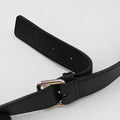 Pre-owned Gucci Guccissima Messenger Black Leather 201448 shoulderbag | stylenewstar