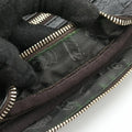Pre-owned Gucci Guccissima Messenger Black Leather 201448 shoulderbag | stylenewstar