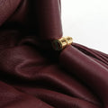 Pre-owned Bottega Veneta The Porch Burgundy lambskin  handbag | stylenewstar