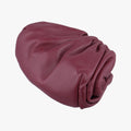 Pre-owned Bottega Veneta The Porch Burgundy lambskin  handbag | stylenewstar