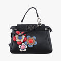 Micro Peekaboo Black×multi Leather 8M0355 8M0355-87M-169-3355マイクロピーカブー ブラック×マルチ レザー 8M0355 8M0355-87M-169-3355