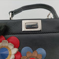 Micro Peekaboo Black×multi Leather 8M0355 8M0355-87M-169-3355マイクロピーカブー ブラック×マルチ レザー 8M0355 8M0355-87M-169-3355