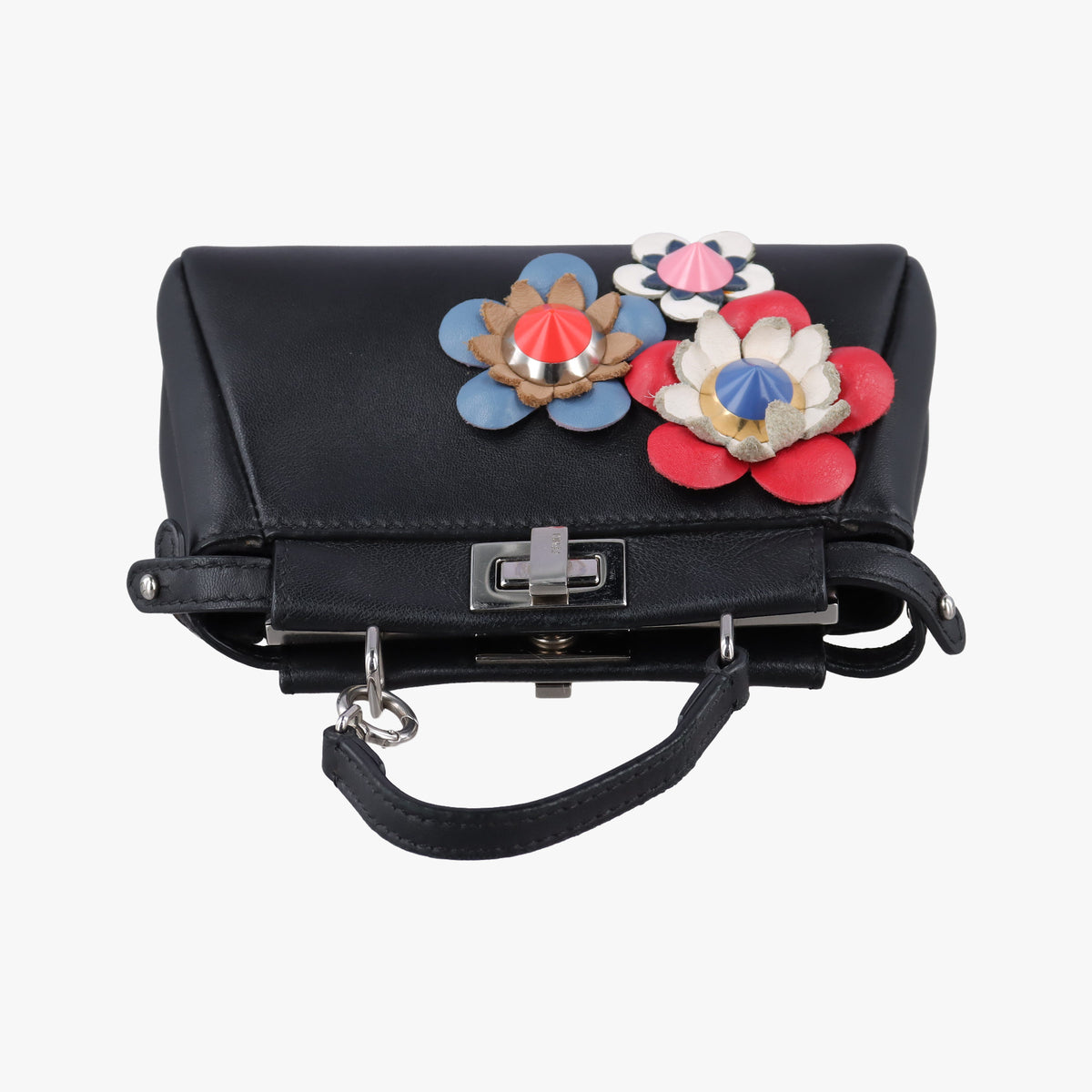 Micro Peekaboo Black×multi Leather 8M0355 8M0355-87M-169-3355マイクロピーカブー ブラック×マルチ レザー 8M0355 8M0355-87M-169-3355