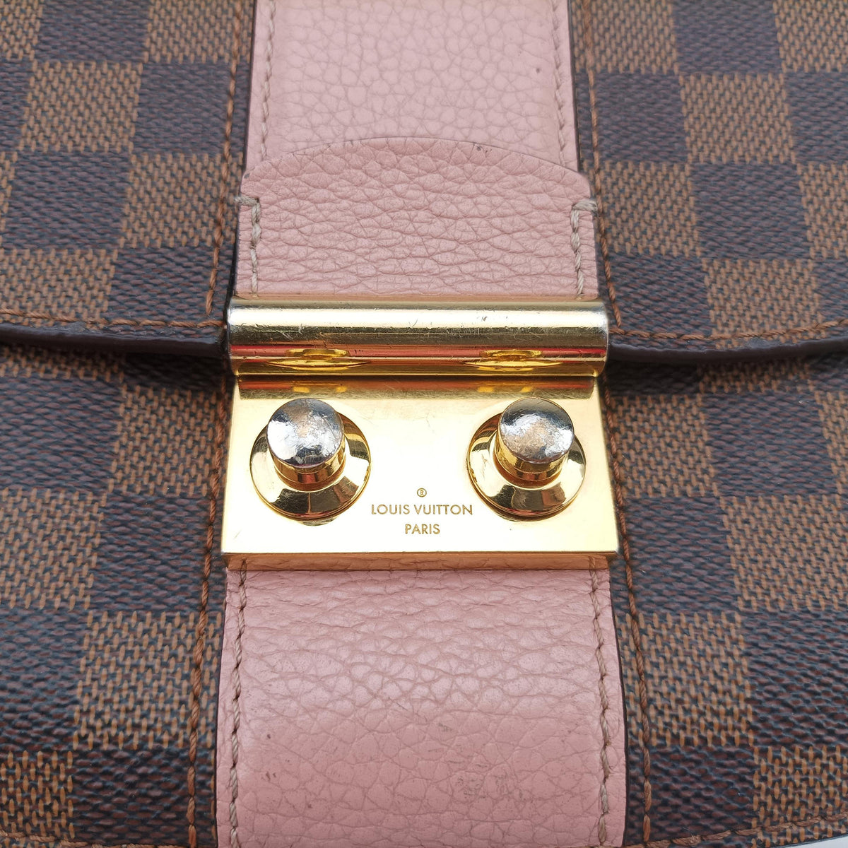 Wight EBENE×Magnolia Damier Canvas×Taurillon Leather N64418 AH3137ワイト エベヌ×マグノリア ダミエキャンバス×トリヨンレザー N64418 AH3137